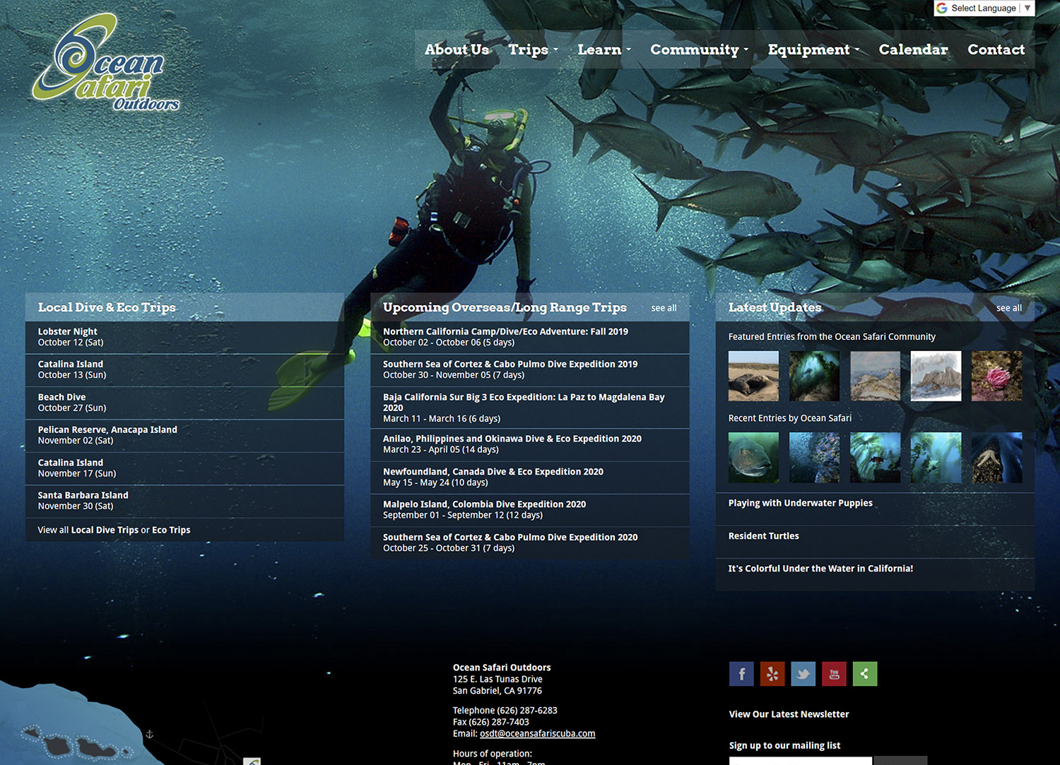 Screenshot of Ocean Safari