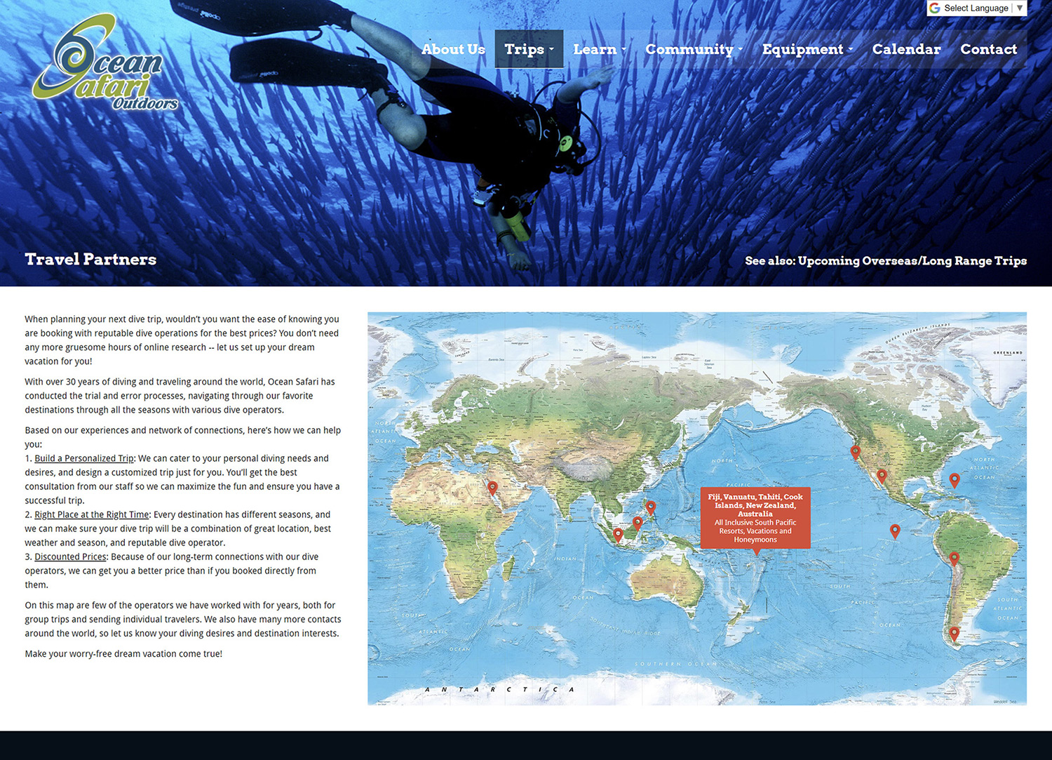 Screenshot of Ocean Safari